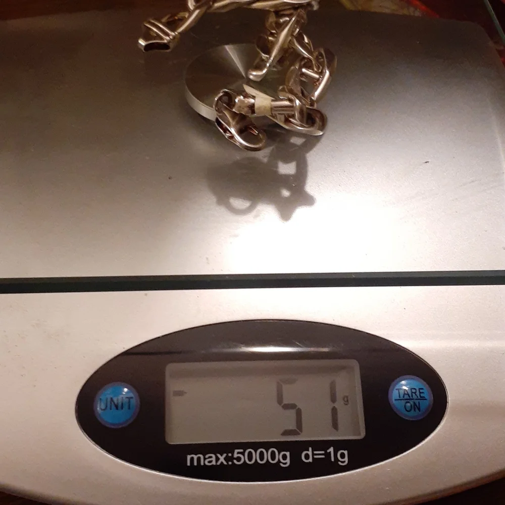 STERLING SILVER MARNIER ANCHOR LINK BRACELET 8